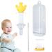 Calakono Yellow Medicine Dispenser for Children | Cute Baby Feeder & Pacifier Medical Dispenser | Ideal for Newborns & Baby Feeding Utensils - Buy Online on GoSupps.com
