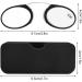 Wisebom Compact Reading Glasses for Men & Women - 2.0 Diopter Light Borderless Design Mini Nose Clip - Buy Online on GoSupps.com