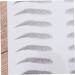 NOLITOY 2pcs 3d Eyebrow Stickers Eyebrow Makeup Kit Eyebrow Transfer Stickers Template Eyebrow Trimming Miss - Buy Online on GoSupps.com