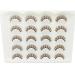 MUQIU37 Brown 3D Mink False Eyelashes - 10 Pairs for Natural & Dramatic Volume | Coffee Brown Lashes for Makeup & Extensions (MQ601) - Buy Online on GoSupps.com