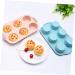 Zerodeko 1pc Cake Mold Silicone Molds Rubber Cookie Candy Cooking Fondant Pastel Paper Cups Baking Mold Epoxy 30x20.5cm Pink - Buy Online on GoSupps.com