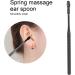 Ear Pick Lightweight Portable Spiral Ear Spoon U Shape for Home for Office - Buy Online on GoSupps.com