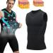 Lucky Song Ion Energy Vest Ionic Shaping Vest Men Luckysong Ionic Shaping Men Lucky Song Ionic Shaping Vest M Black
