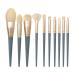 Makeup Brushes Set Professional Soft Rich hair Eyeshadow Eyebrow Brush Beauty Cosmetics Concealer Makeup Brushes(1 Blue) 1 Blue