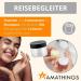 Amathings Travel Bottles Set - 100ml Refillable Containers for Liquids - Perfect for Hand Luggage - Durable Travel Cosmetics Bottles - Buy Online on GoSupps.com