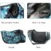 Petemoo Portable Pet Carrier - Breathable Mesh Dog & Cat Shoulder Bag (Up to 5kg) - Blue Camouflage Travel Bag - Buy Online on GoSupps.com