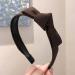 scicent Head Bands 3 Pieces Bow Hairbands for Women Thin Bowknot Hair Hoop Women Knotted Turban Headbands Bows Hair Accessories for Girls (Black+Beige+dark coffee) - 10113 - Buy Online on GoSupps.com