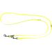 Adjustable Biothane Dog Leash for Small & Large Dogs - 2m to 5m Neon Yellow Silver Hook Durable & Comfortable - Buy Online on GoSupps.com