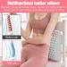 FengQ 2-in-1 Back & Neck Extension Stretcher | Pain Relief & Alignment | Orthopedic Lumbar Pillow - Buy Online on GoSupps.com