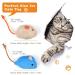 Adiwo Cat Toys - 9 Piece Plush Mouse Set with Catnip | Interactive Toys for Cats & Kittens - Buy Online on GoSupps.com