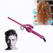 Deep Curly Curling Wand 3/8 Inch Small Barrel Curling Iron 9mm Thin Hair Curler Roller Ceramic Mini Barrel Wave Curler Tongs for Short Long Hair Men Women Kids Hairdressing Tools