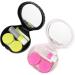 Milist Contact Lens Storage Case Set - 2 Plastic Containers with Mirror Design - Perfect Make-up Gift - Buy Online on GoSupps.com
