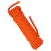 NorthPada High Strength Polyester Rock Static Climbing Rope, Boat Anchor Marine Rope, Dock Lines, Arborist Bull Rope, Tree Cutting/Climbing Rope, Hoist Rigging Line Orange-static 32 FT