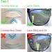 Buy +3.5 Reusable Stick-On Bifocal Lenses - Adhesive Reading Magnifier for Sunglasses & Safety Glasses - International Shipping Available - Buy Online on GoSupps.com