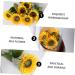 Cabilock 4pcs Simulated Sunflower Silk Flower Household Decorative Flower - Buy Online on GoSupps.com