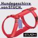 STUCH Adjustable Nylon Dog Harness - Padded for Small Medium & Large Dogs - Red XXS - Buy Online on GoSupps.com