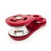 EMMRAGNO 30KN Climbing Single Pulley | Three Hole Hitch Bearing Pulley for Rock Climbing, Rappelling & Zipline Sports - Buy Online on GoSupps.com
