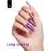 15mL Regal Purple Sparkle Pearl Glitter Gel Nail Polish | Soak Off UV LED | DIY Manicure | Salon Quality | Beetles - Buy Online on GoSupps.com