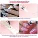 OOTDAY Dual Ended Rhinestone Dotting Pen Picker Rhinestone Tool Dotting Picker with 2 Extra Wax Tips for Crystals Gems Stones White - Buy Online on GoSupps.com