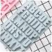ABOOFAN 1pc 26 Alphabet Silicone Mold Silicone Tray Cookie Baking Mold Chocolate Baking Utensils Blue 27.2X18.2X1.3CM - Buy Online on GoSupps.com