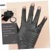 FRCOLOR 3 Sets Fingerless Gloves Manicure Gel Nail Gloves Nail Art Gloves Nail Art Gel Nail Tape Light Glove Uv Gloves for Nails Nail Art Tape Uv Tape Guantes Accessories Pvc Disposable - Buy Online on GoSupps.com
