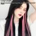 yuwqqoajv Clip On Hair Extension Women Straight High Temperature Fiber Highlights Synthetic Extensions Seamless Wig Club 24C/Curly - Buy Online on GoSupps.com