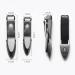 HCHGJKN Nail Clippers Splash Proof Nail Clipper with Built-in Nail Debris Catcher Stainless Steel Nail Clippers for Fingernail Toenail(Schwarz) Black - Buy Online on GoSupps.com