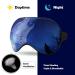 Wolf Howling Starry Sky Sleep Mask - Adjustable Blindfold for Night Travel and Nap - Buy Online on GoSupps.com