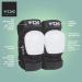 Roller Derby Elbow Pads 3.0 - Hardshell Impact Protection for Skateboarding | Tear-Resistant Nylon, Certified, Secure Fit | Small Black - Buy Online on GoSupps.com