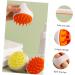Magiclulu 6 StK Shampoo Massage Brush - Silicone Cleaning Brush for Baby Tub & Scalp - Multifunctional Shampoo Brush & Hair Massager - Buy Online on GoSupps.com