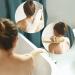 2 Pcs Aimisin Loofah Strap: Exfoliating Back Scrubber for Men and Women | Skin Cleansing Tool for Bath, Spa, and Shower - Buy Online on GoSupps.com