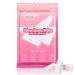 Fauxomor 54 pieces latex -free make -up sponge triangular makeup sponges small beauty blender makeup sponge ideal for liquid foundation powder sun protection cream and travel 54 pieces white