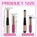 Double-Headed Silicone Lip Brush Applicator - 2 Pcs Reusable Beauty Tool for Lip Balm Lip Gloss & Concealer - Portable Lipstick Applicator Kits - International Shipping Available - Buy Online on GoSupps.com