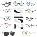 SWYSGS Glasses Holder Sets - 20 Pairs Anti-Slip Adhesive Nose Pads & Silicone Ear Grips for All Glasses International Shipping Available - Buy Online on GoSupps.com
