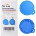 SACRONS Can Covers Universal Silicone Can Lids for Pet Food Cans Fits Most Standard Size Dog and Cat Can Tops BPA Free Deep Blue/Deep Blue - Buy Online on GoSupps.com