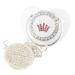 Cartoon Crown Heart Shape Baby Pacifier Luxury Infant Rhinestone Bling Dummy Soother Babies Nipple Baby Shower Gift 13bs