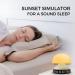 Lexon Mina Sunrise Alarm Clock - Wireless & Rechargeable - Soft Gold - Alarm Light & Sunset Simulation - International Shipping Available - Buy Online on GoSupps.com