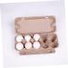 Generic Food Containers 10pcs Egg Cartons Folding Egg Tray Food Serving Tray Egg Holder Egg Rack Carrying Case Bulk As Shown 10pcs - Buy Online on GoSupps.com