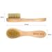 Ana Wiz Wooden Facial Brush - Soft Natural Boar Bristles & Lotus Wood Handle | International Shipping - Buy Online on GoSupps.com