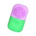 Ice Cube Face Roller Beauty Facial Ice Rollers Ice Holder Mold Food Grade Silicone Ice Roller for Face Naturally Conditioning Facial Cleansing Purple Green