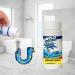 Powerful Sink & Drain Cleaner - Unclog Your Pipes with Foaming Drain Cleaner and Pipe Dredging Powder (2 Bot) - Buy Online on GoSupps.com