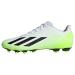 adidas Unisex X Crazyfast.4 Flexible Ground Boots Football Boots (Firm Ground) 44 EU Ftwr White Core Black Lucid Lemon