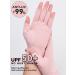 Kalolary Anti UV Gloves for Nail Lamp UPF50+ UV Protection Gloves for Manicure Nail Art Fingerless UV Shield Gloves for Women Girls Gel Manicures (Pink) - Buy Online on GoSupps.com