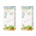 Masmi Super Plus Applicator tampons certified organic cotton hypoallergenic biodegradable perfume viscose rayon chlorine and dioxin 12 pieces (double pack)