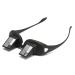 Lazy Glasses Horizontal Bed Prism High Definition Horizontal Spectacles Periscope Lie Down Eyeglasses for Reading & Watching TV in Bed Unisex Black