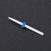 Nail Drill Bit Ceramic Cylinder Shape Grinding Head with Display Base - White 01 - Buy Online on GoSupps.com