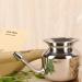 SteloKleen Stainless Steel Neti Pot Kit with Pure Salt - Unbreakable Pot & Leak Plug Nose Tip for Improved Nasal Health | HealthAndYoga - Buy Online on GoSupps.com