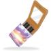 Violet Beach Sky Lipstick Case | Leather Organizer with Mirror | Mini Lip Gloss Holder Bag - Buy Online on GoSupps.com