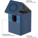 Bheddi Yu-Gi-Oh! Card Deck Box | Large Size Holder Case for 100+ Cards (Spellbinding Circle Blue) - 2 Dividers Included - Buy Online on GoSupps.com
