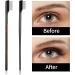 Sibba Metal Teeth Eyelash Comb Duo with Wood Handles - Lash Separator Tool for Women and Girls Makeup - Buy Online on GoSupps.com
